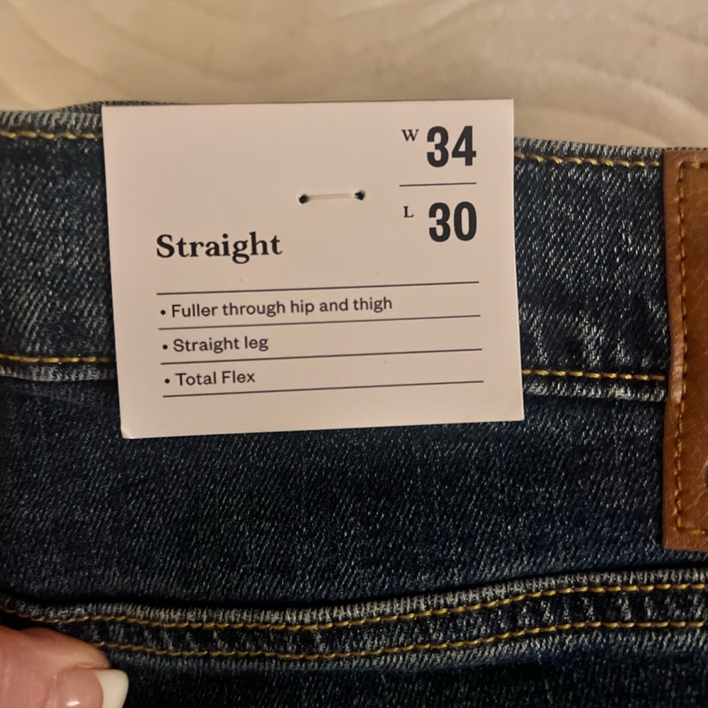 Goodiellow Men's Straight Leg Jeans - Blue (34x30) NWT